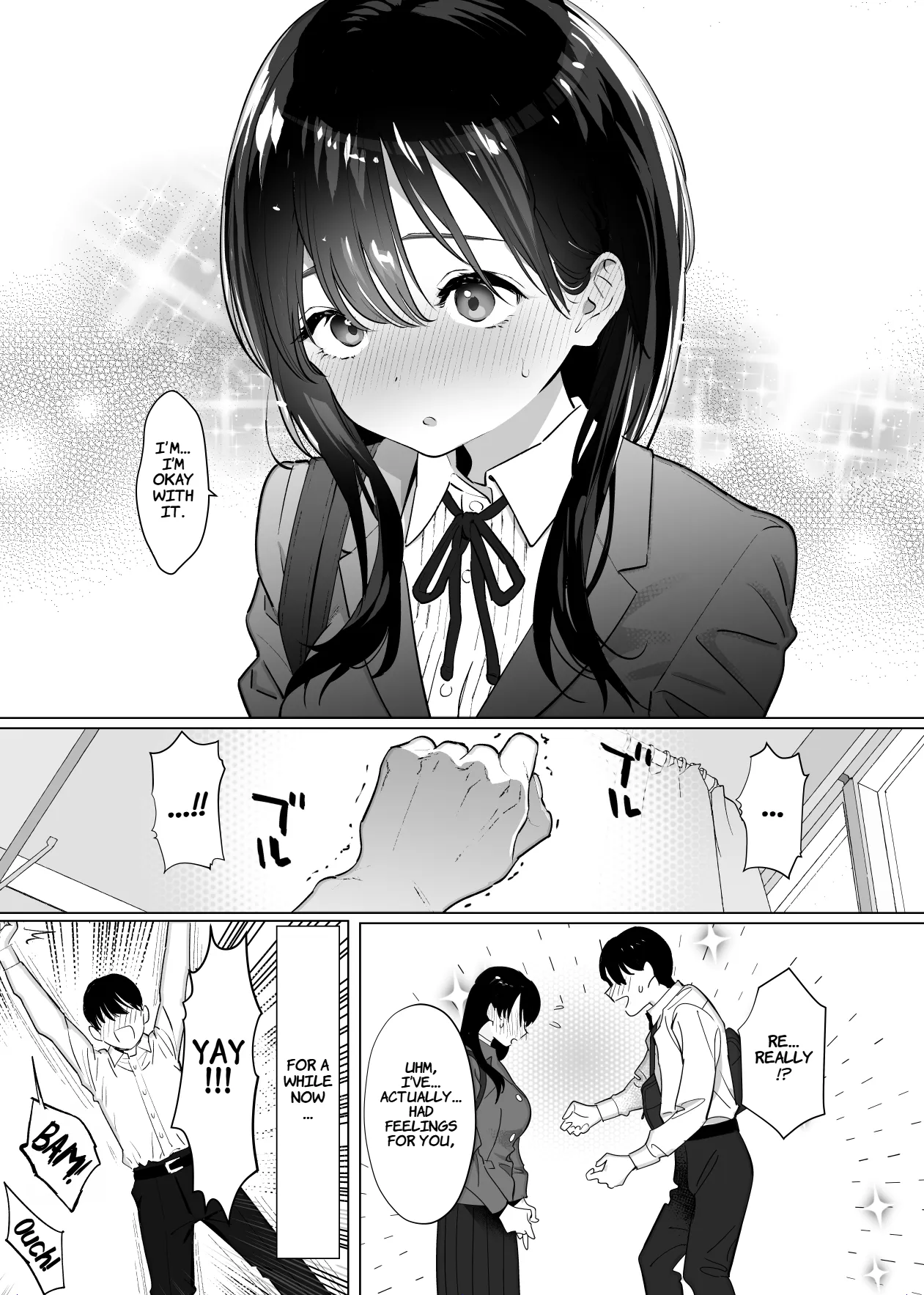 Kanojo wa mada 18cm Ijou o Shiranai. | She has never experienced anything close to 18 cm before. page 6 full