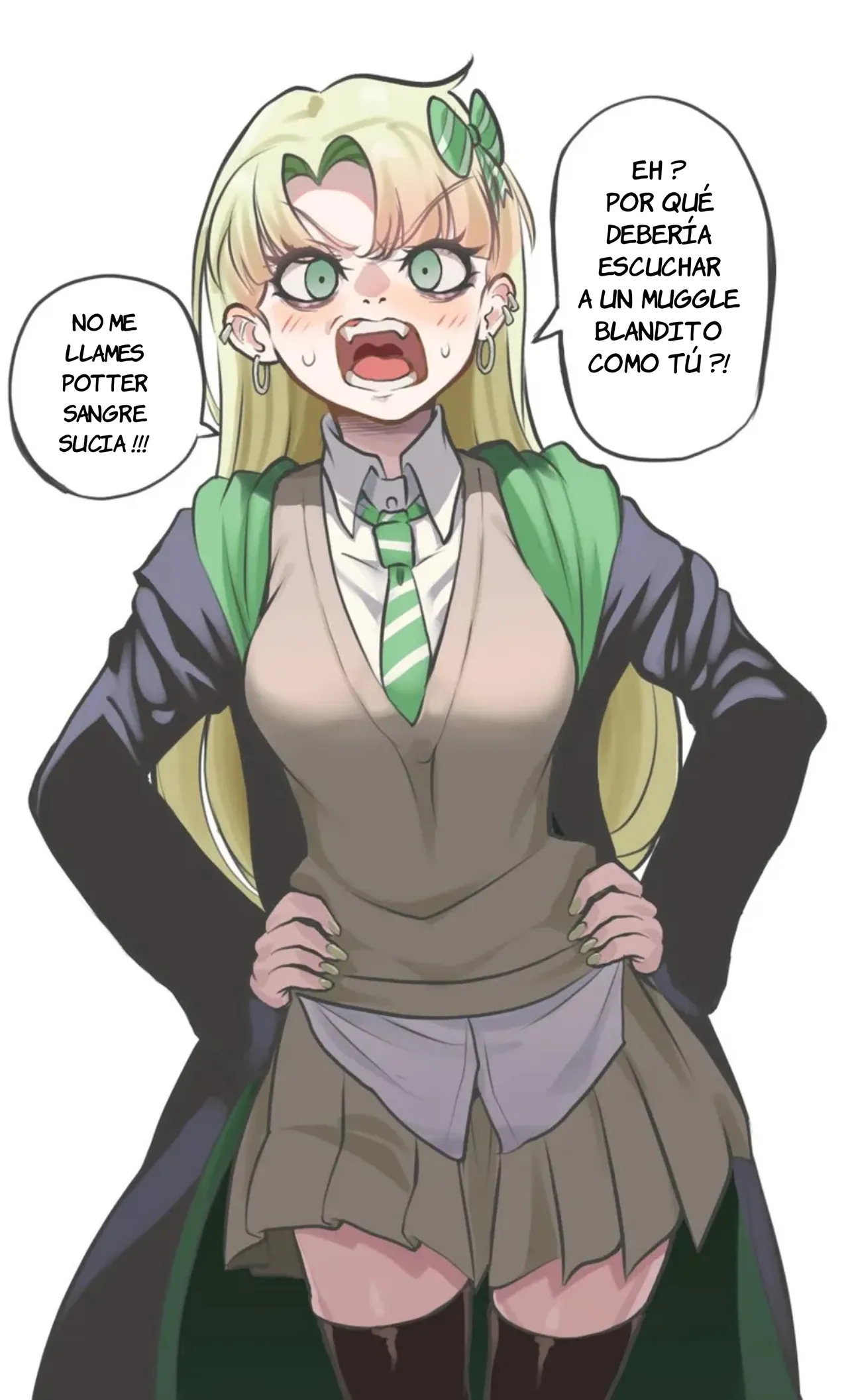 A Draconia Malfoy No le Caes Bien. page 1 full