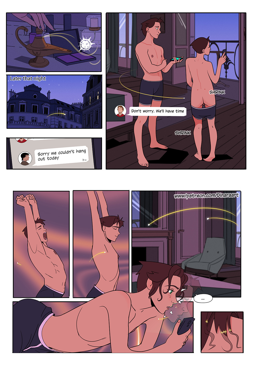 Shifted fate / Ongoing page 3 full