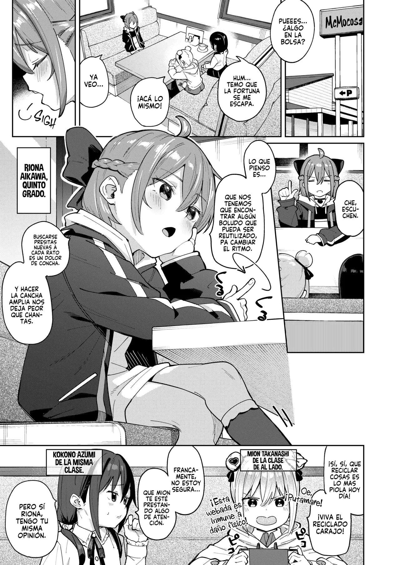 Musume no Tomodachi no Mesugaki ni Okasaremashita SIN CENSURA page 2 full