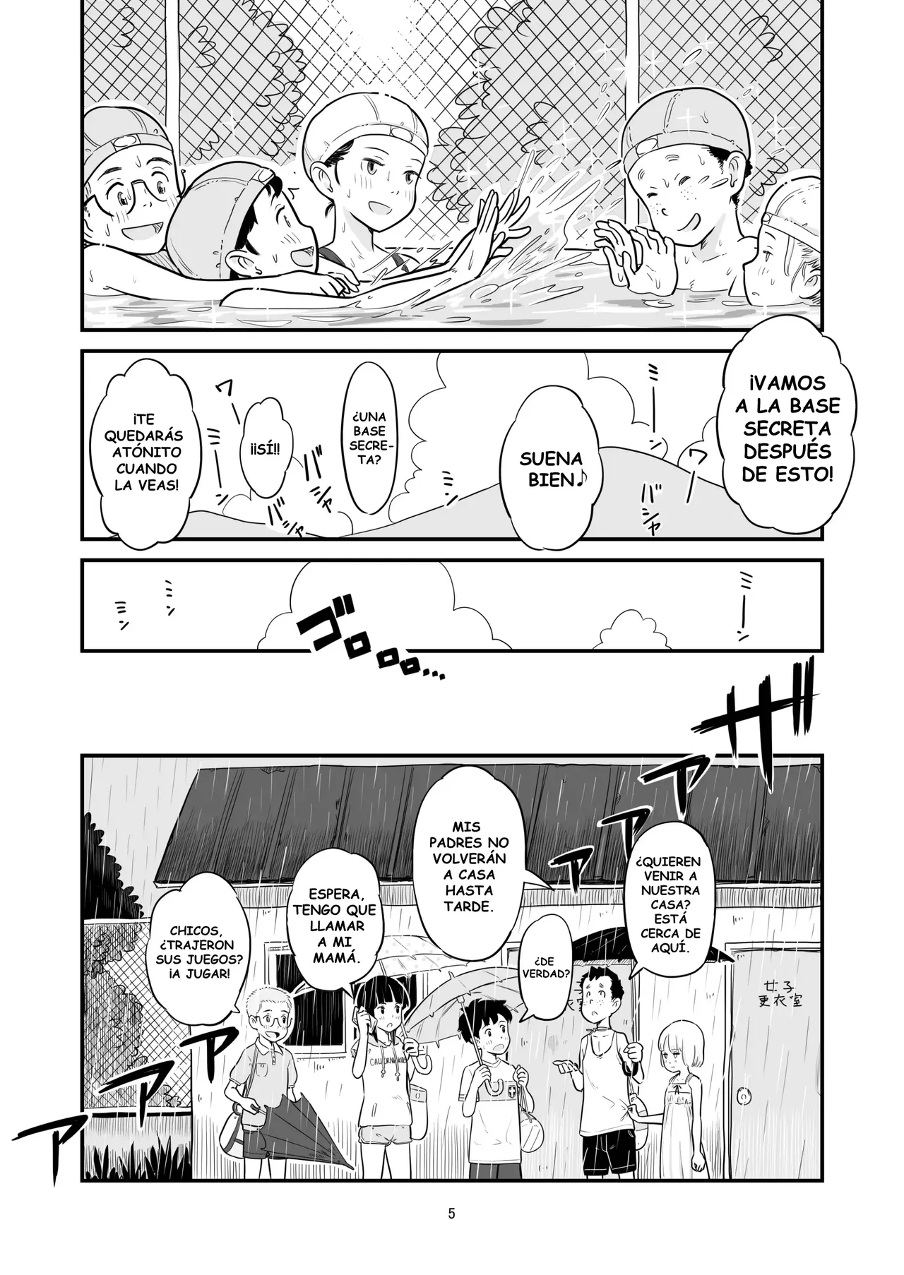 Tanaka-kun ga Boku-tachi no Mae de Kyoudai Sex Shita Hi no Koto｜El día que Tanaka-kun tuvo sexo con su hermana delante nuestro Cap. 01-04 + Extras page 5 full