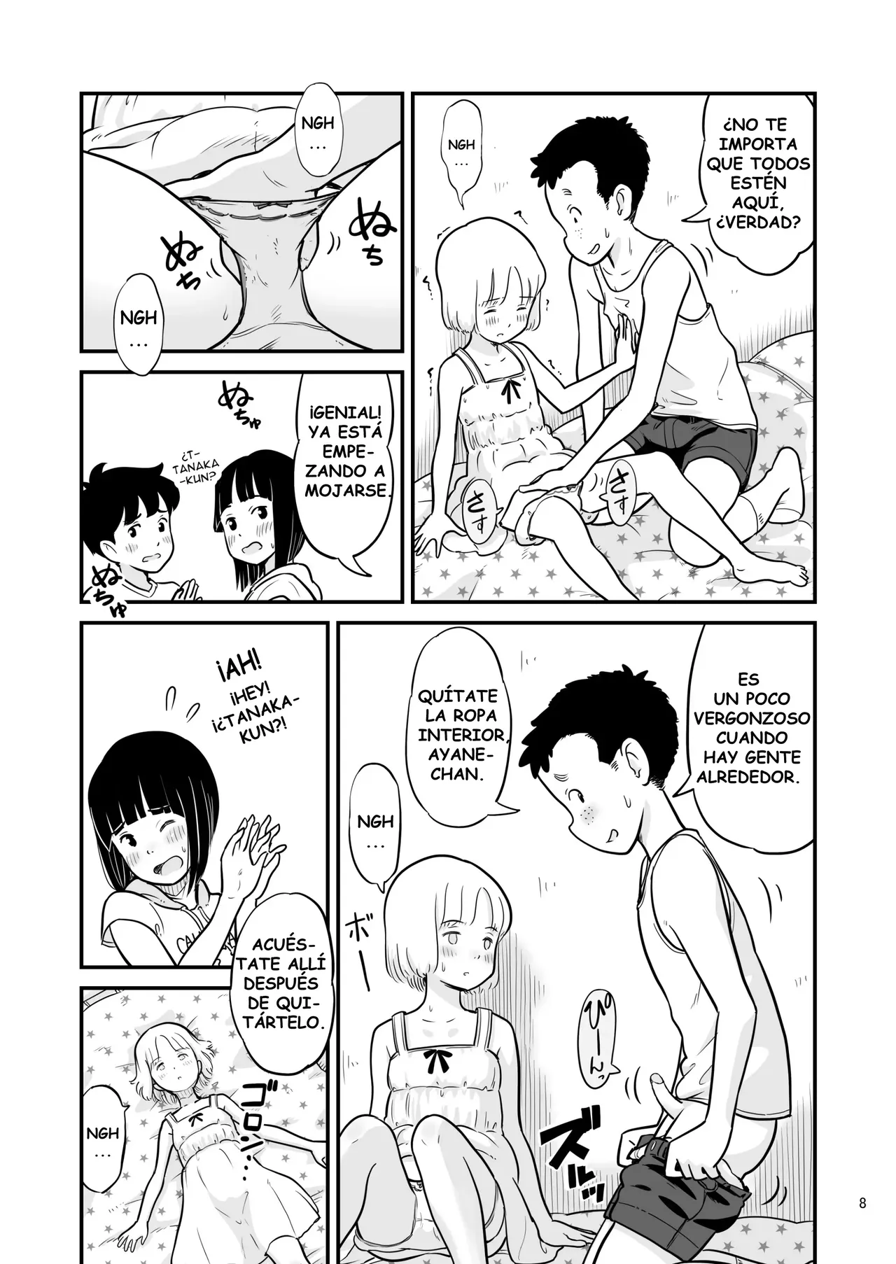 Tanaka-kun ga Boku-tachi no Mae de Kyoudai Sex Shita Hi no Koto｜El día que Tanaka-kun tuvo sexo con su hermana delante nuestro Cap. 01-04 + Extras page 8 full