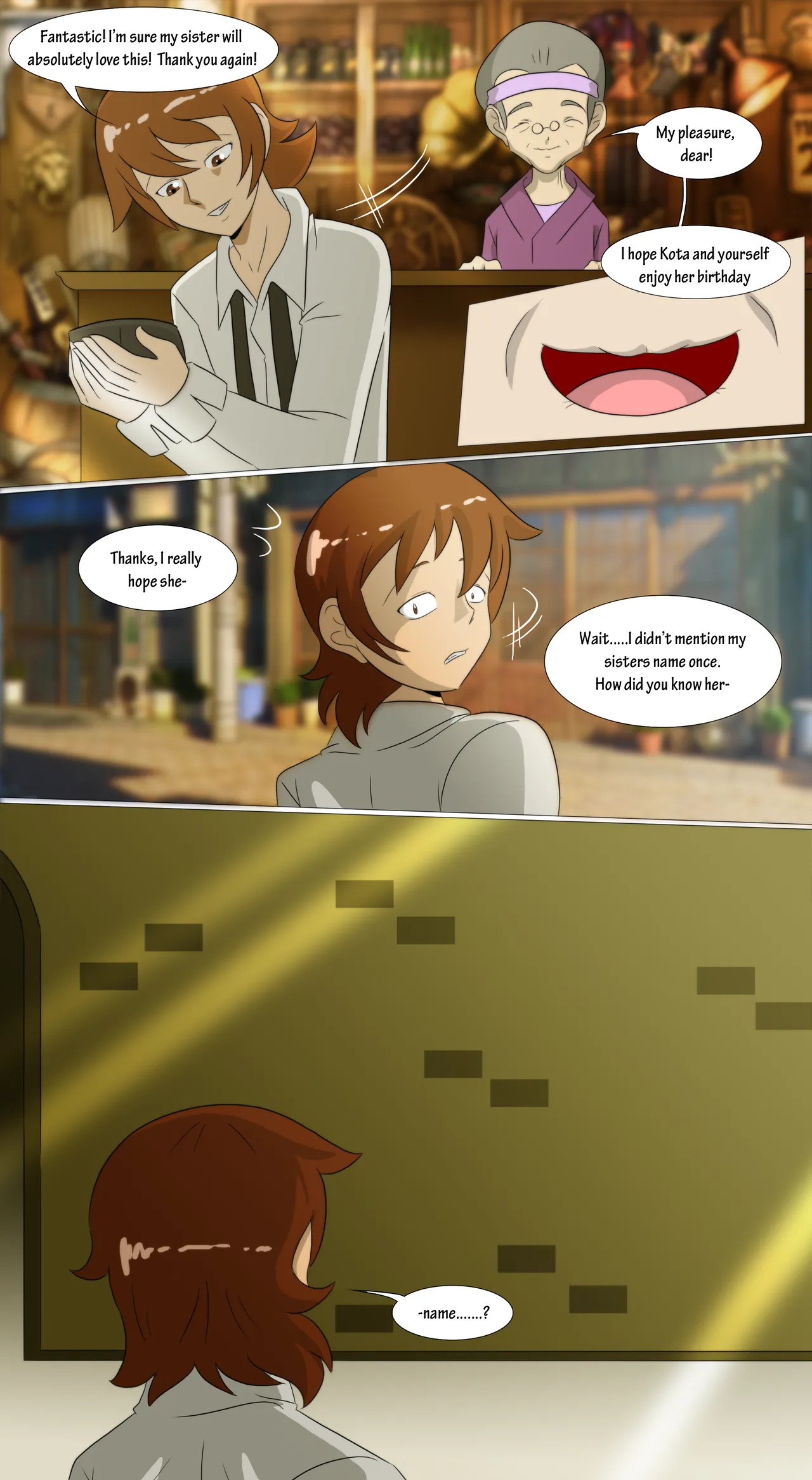 Sisterly Brother TG page 9 full