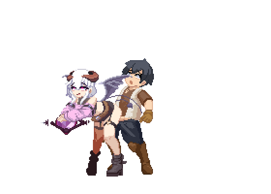 Succubus Successor Delilah's Juicy Journey Artbook Pixel Animation page 4 full