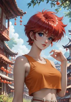 Ranma 1/2 - Ranma and Hiroshi