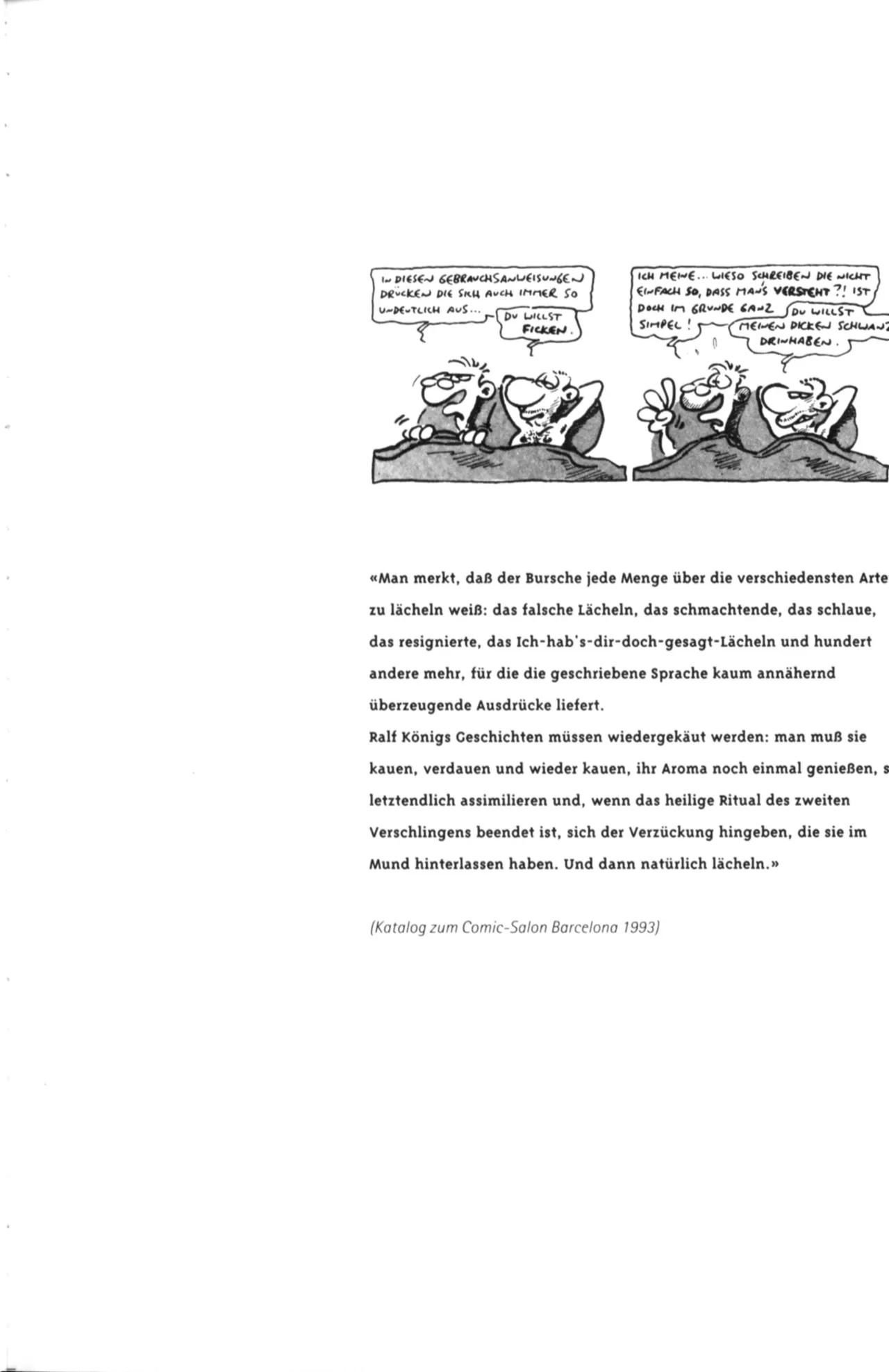 Mal mir mal nen Schwulen : Das Buch zu Ralf König page 4 full