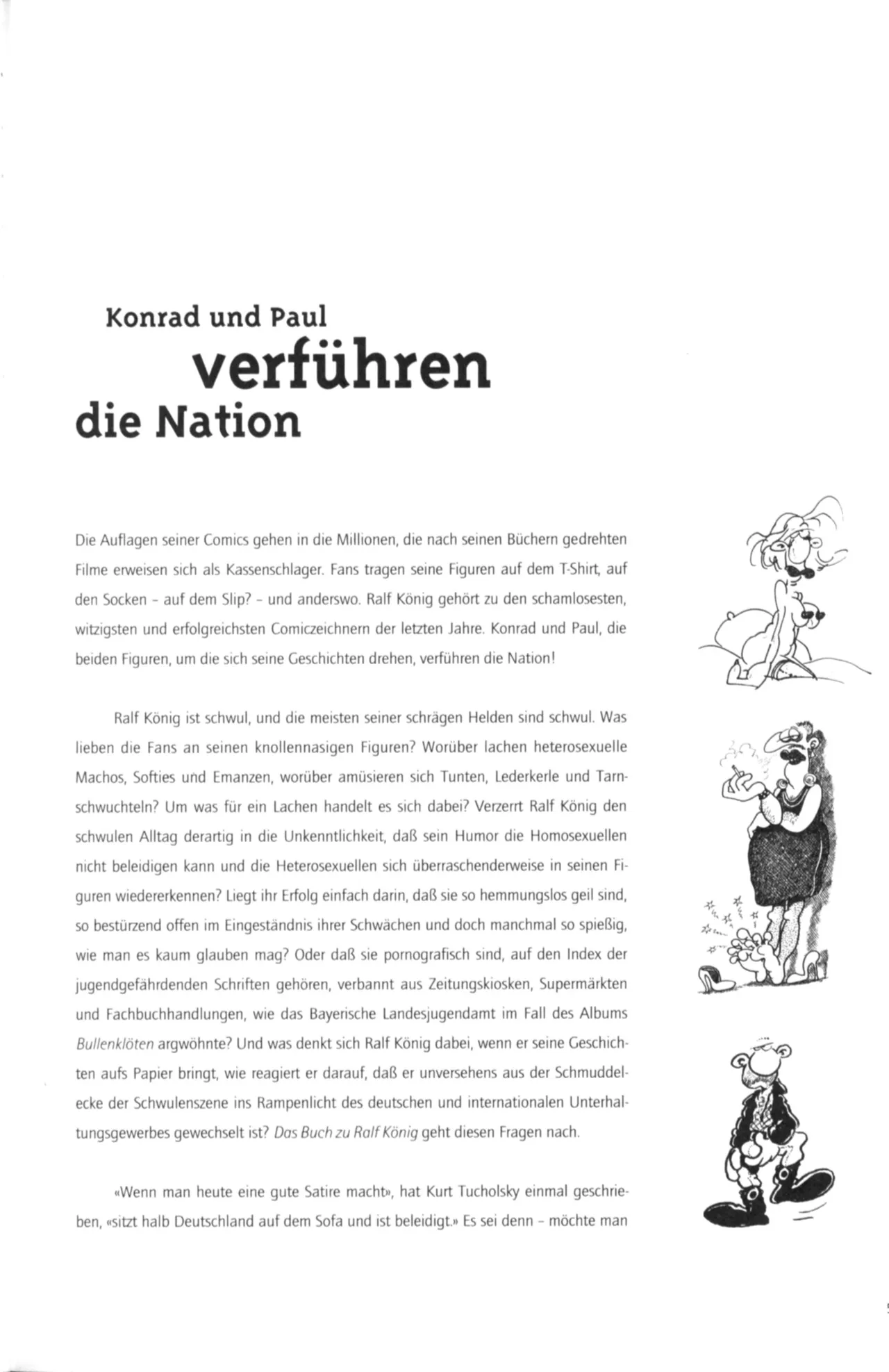Mal mir mal nen Schwulen : Das Buch zu Ralf König page 6 full