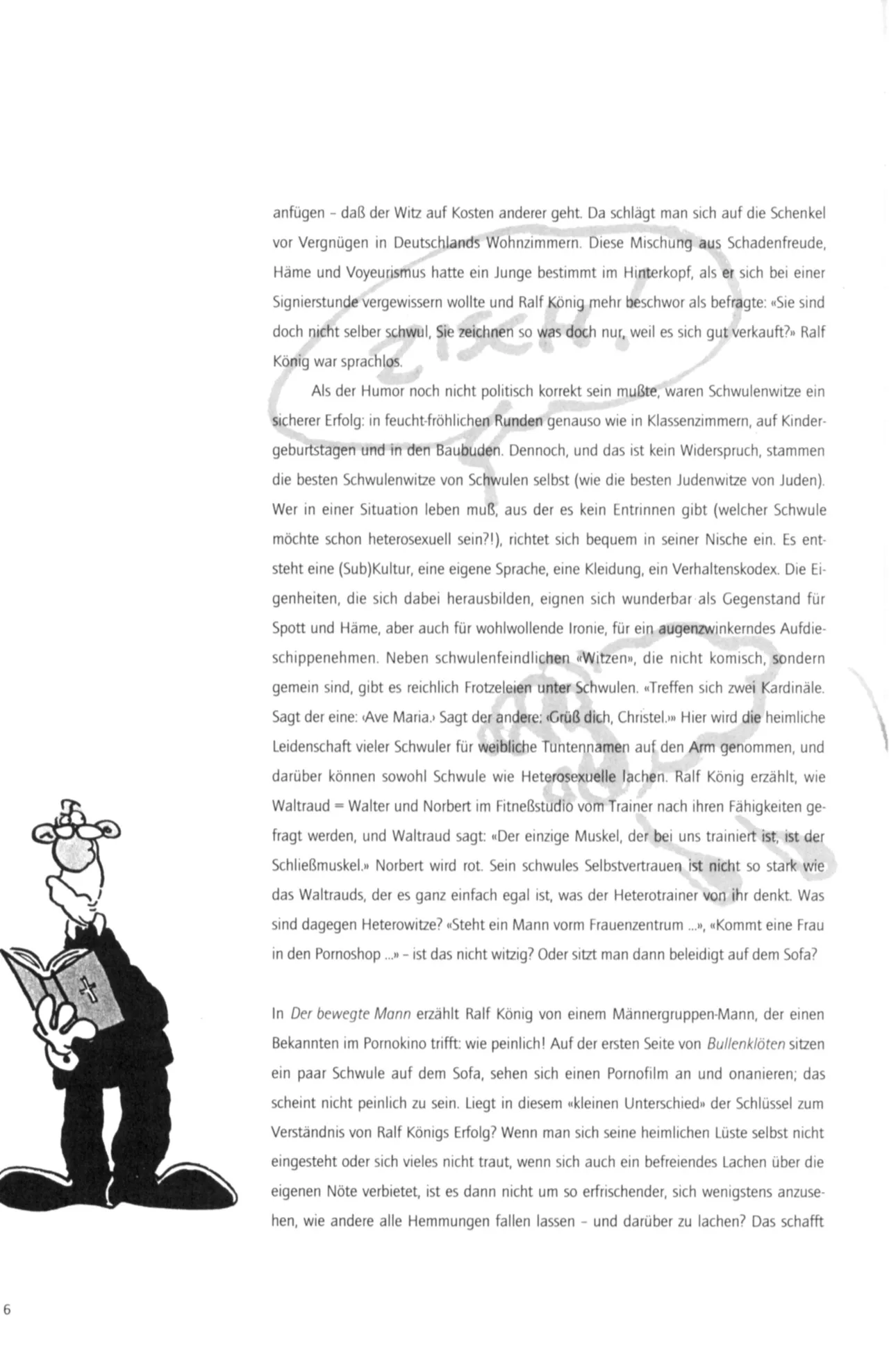 Mal mir mal nen Schwulen : Das Buch zu Ralf König page 7 full