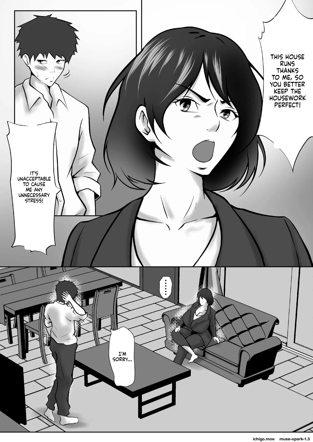Tachiba Gyakuten Pawahara o Suru Gibo no Onani- ga Toreta Node Shitagawaseru page 4 full
