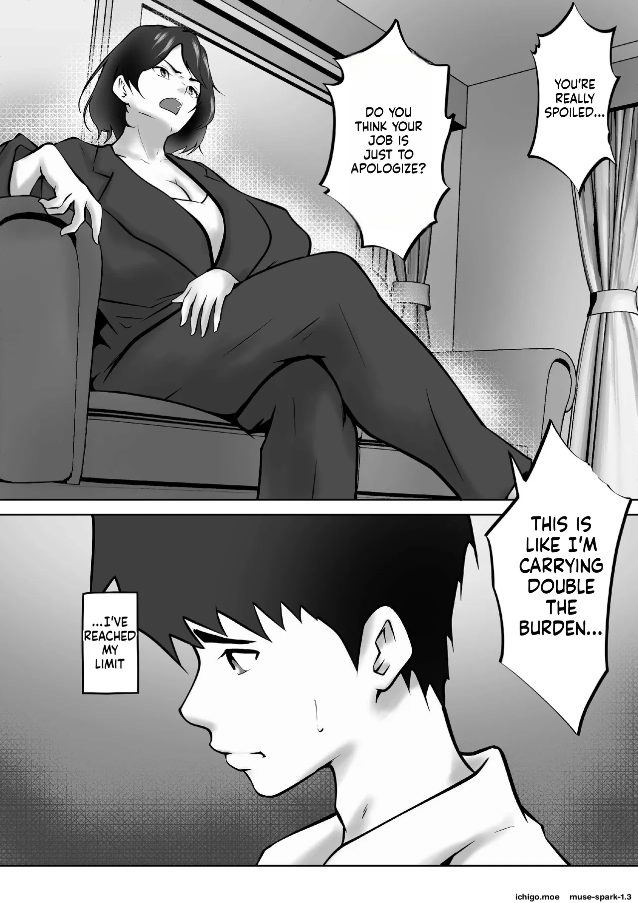 Tachiba Gyakuten Pawahara o Suru Gibo no Onani- ga Toreta Node Shitagawaseru page 5 full