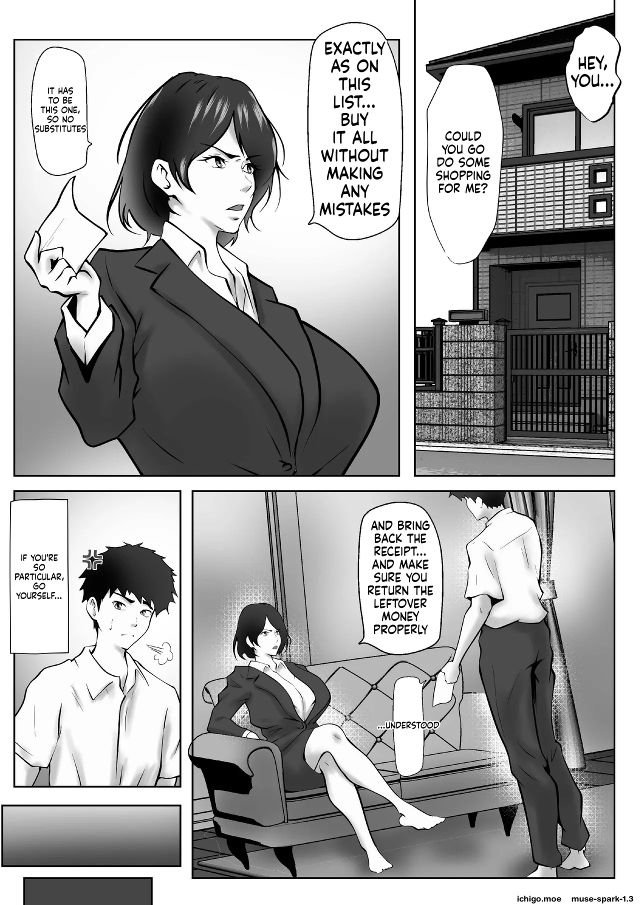 Tachiba Gyakuten Pawahara o Suru Gibo no Onani- ga Toreta Node Shitagawaseru page 7 full