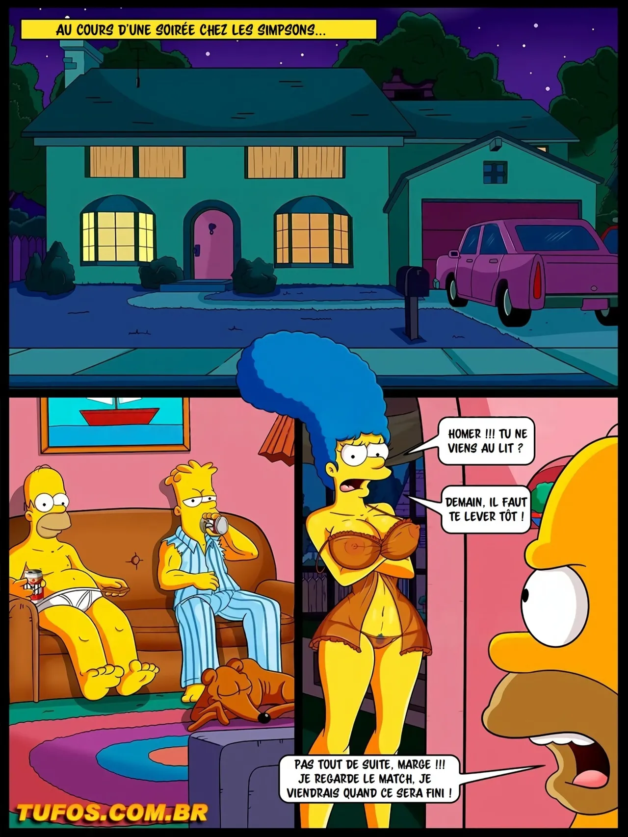 Les Simpson, chapitre 1 - Football et bière, partie 1 page 2 full