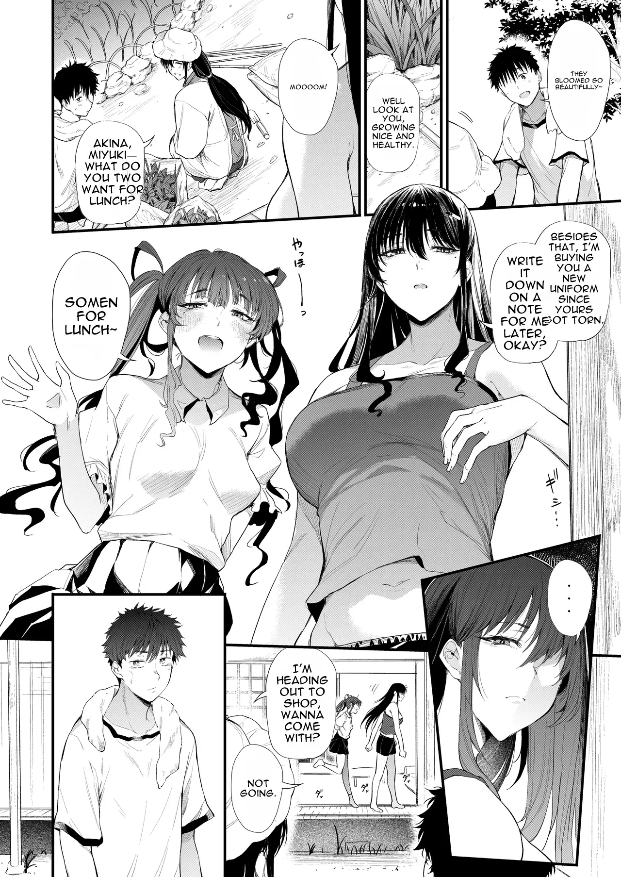 Boku no Seishun wa Inaka no Okaa-san Datta Ni | My Sexual Youth Was the Country Mother, Part 2 page 5 full