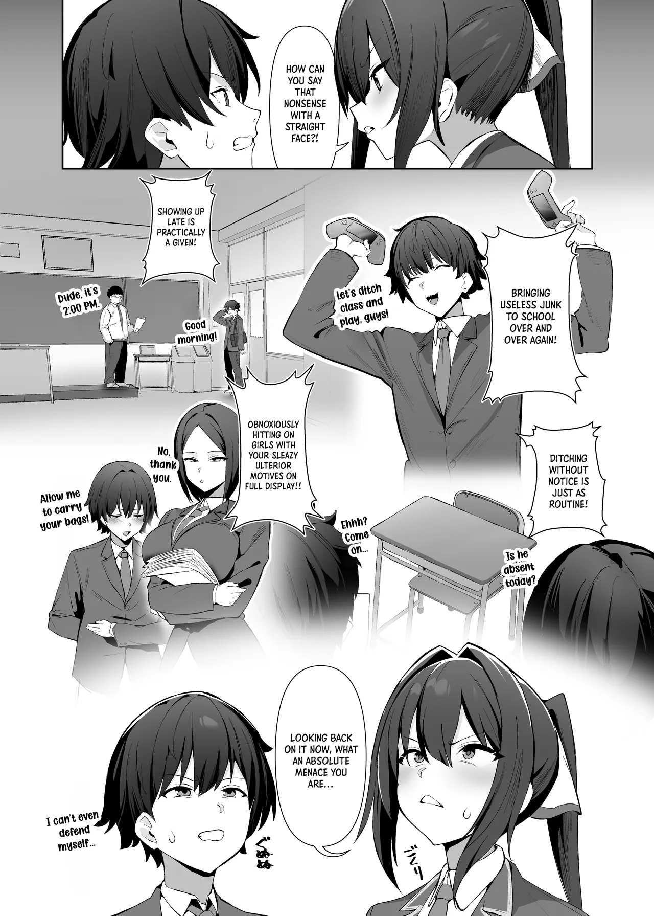 Fuuki Iinchou  wa Sekkyokuteki｜The  Disciplinary Committee President Takes the Lead page 4 full