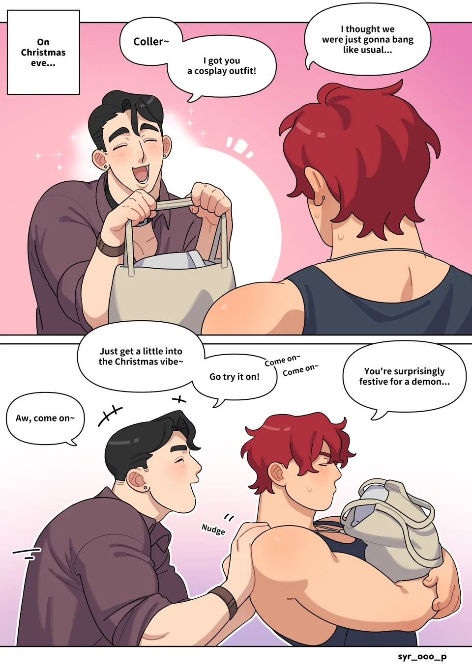 Making White Christmas page 1 full