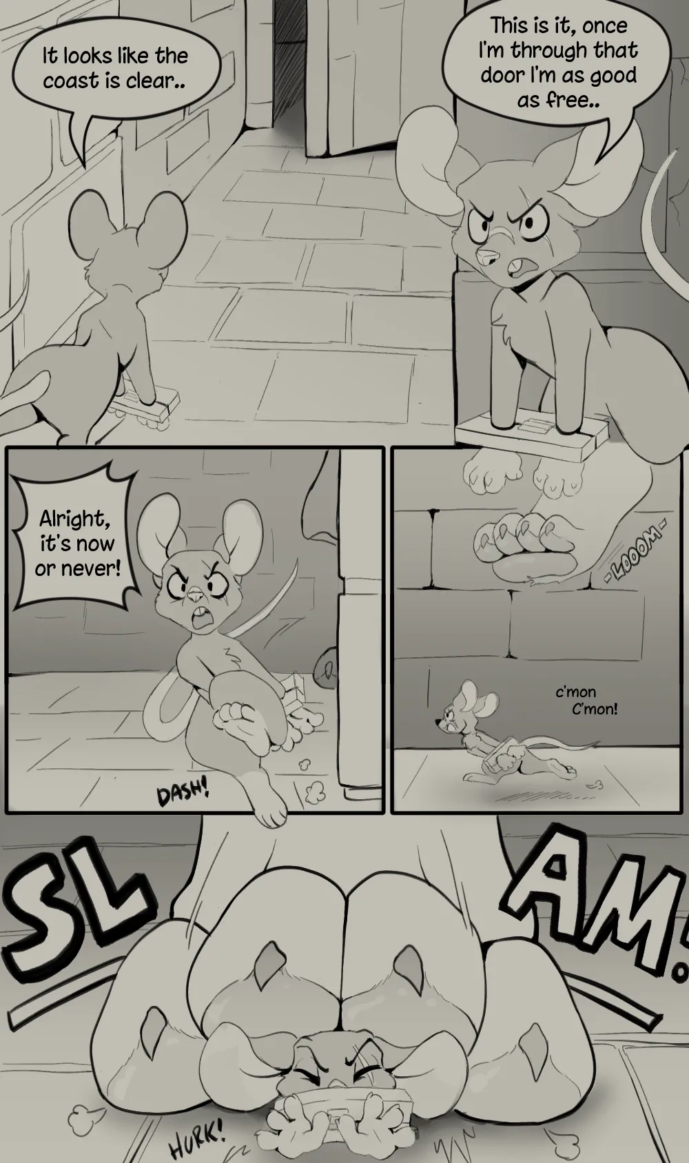 Princess Nino: Chapter 1 - Prison Break page 1 full