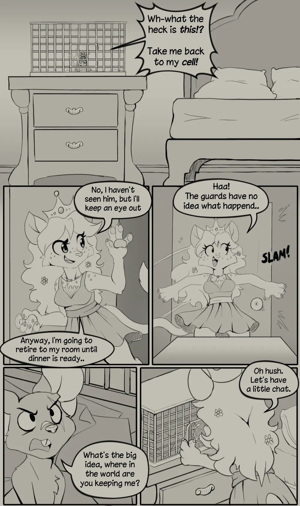 Princess Nino: Chapter 1 - Prison Break page 3 full