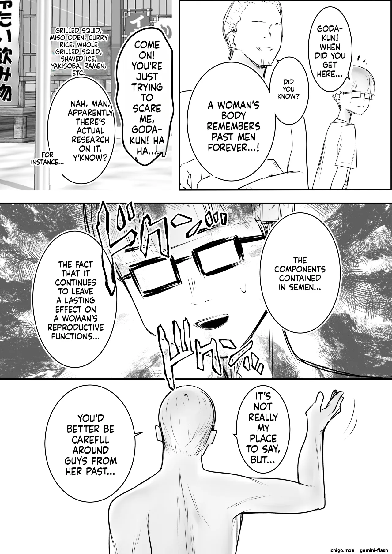 Hosoi-kun no Kanojo, Netorase OK datte yo 3 page 9 full
