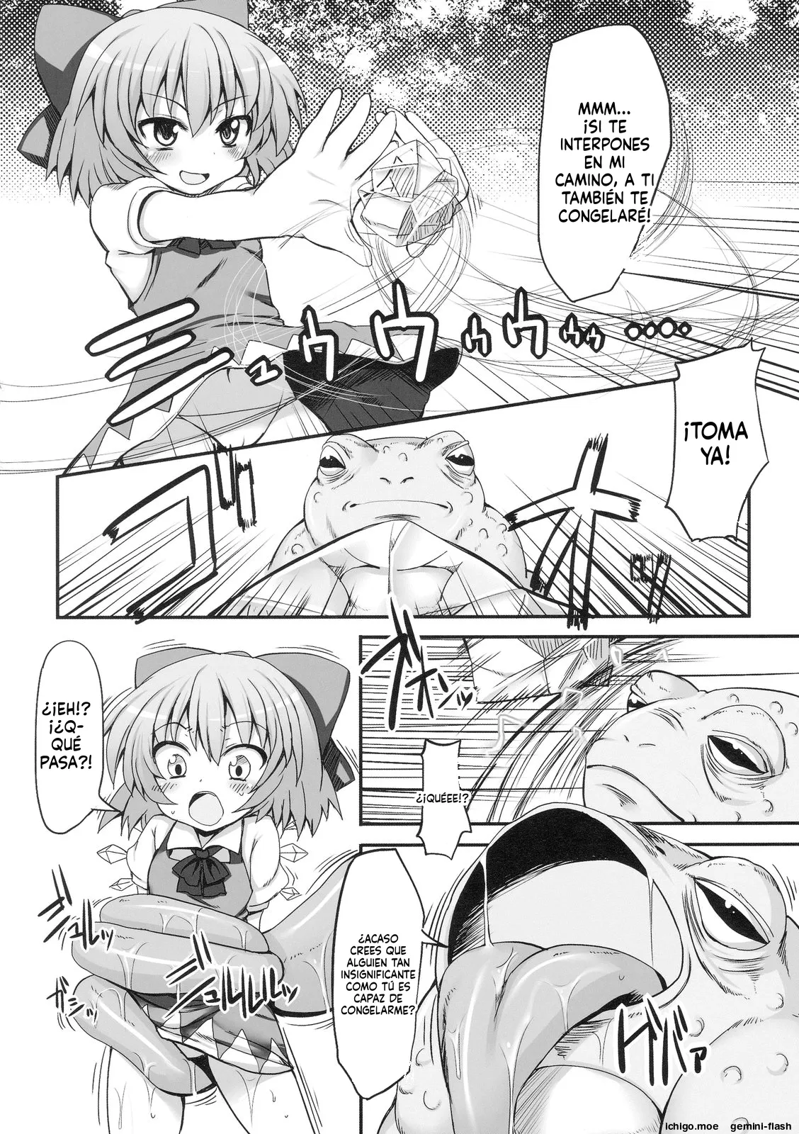 Cirno Dai Pinch! Kaeru no Fukushuu Hen  MTL page 6 full