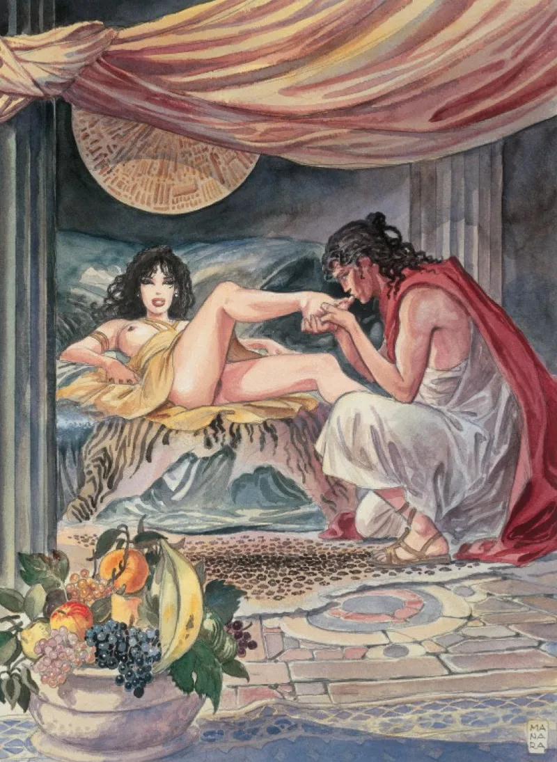 Milo Manara Portfolio Aphrodite page 1 full