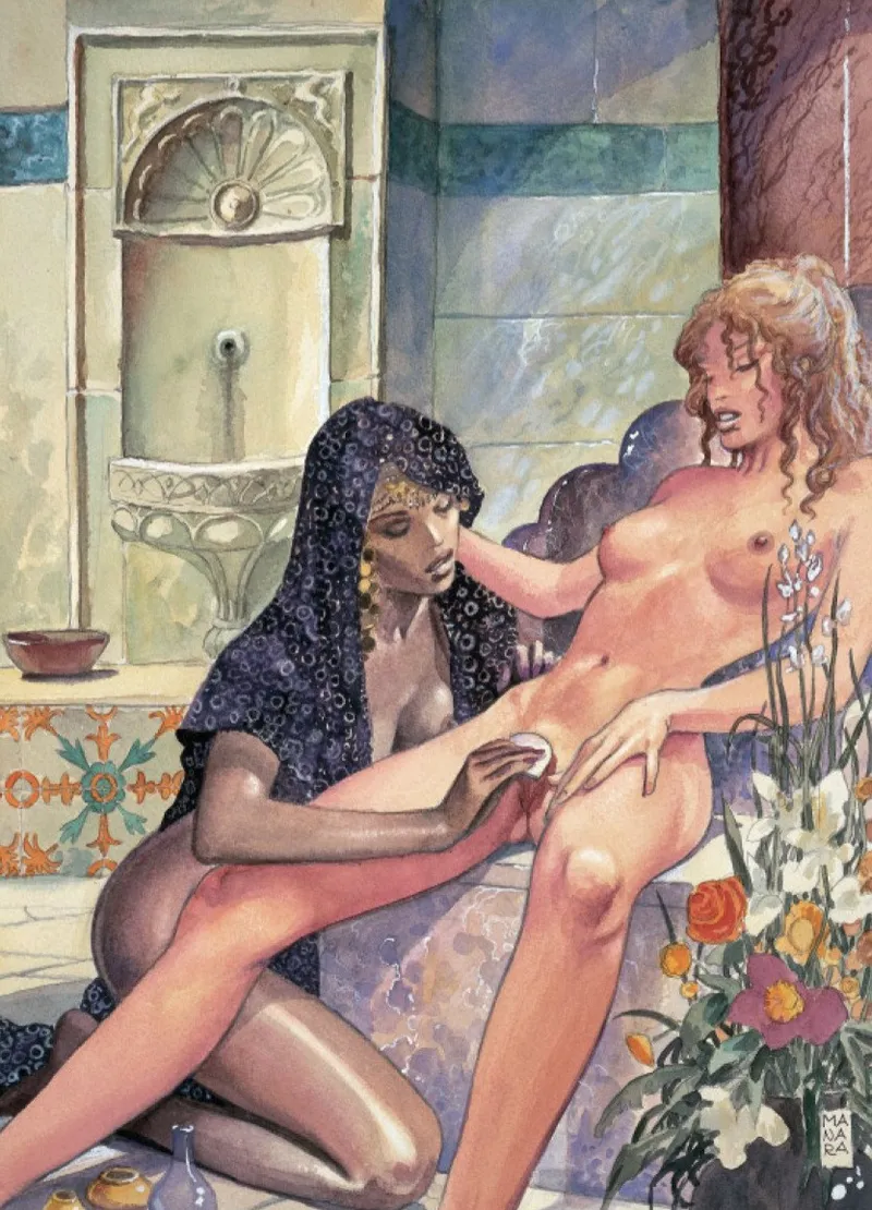 Milo Manara Portfolio Aphrodite page 2 full