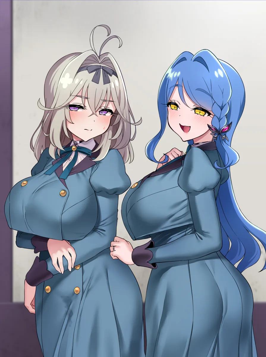 転入生の帆羽さんと森亜さん page 4 full