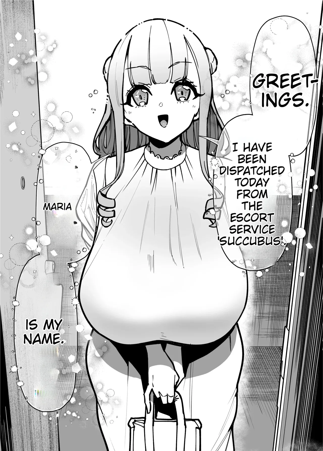 Escort Service Young Lady: A Succubus Noblewoman Comes to Train in the Escort Business page 5 full