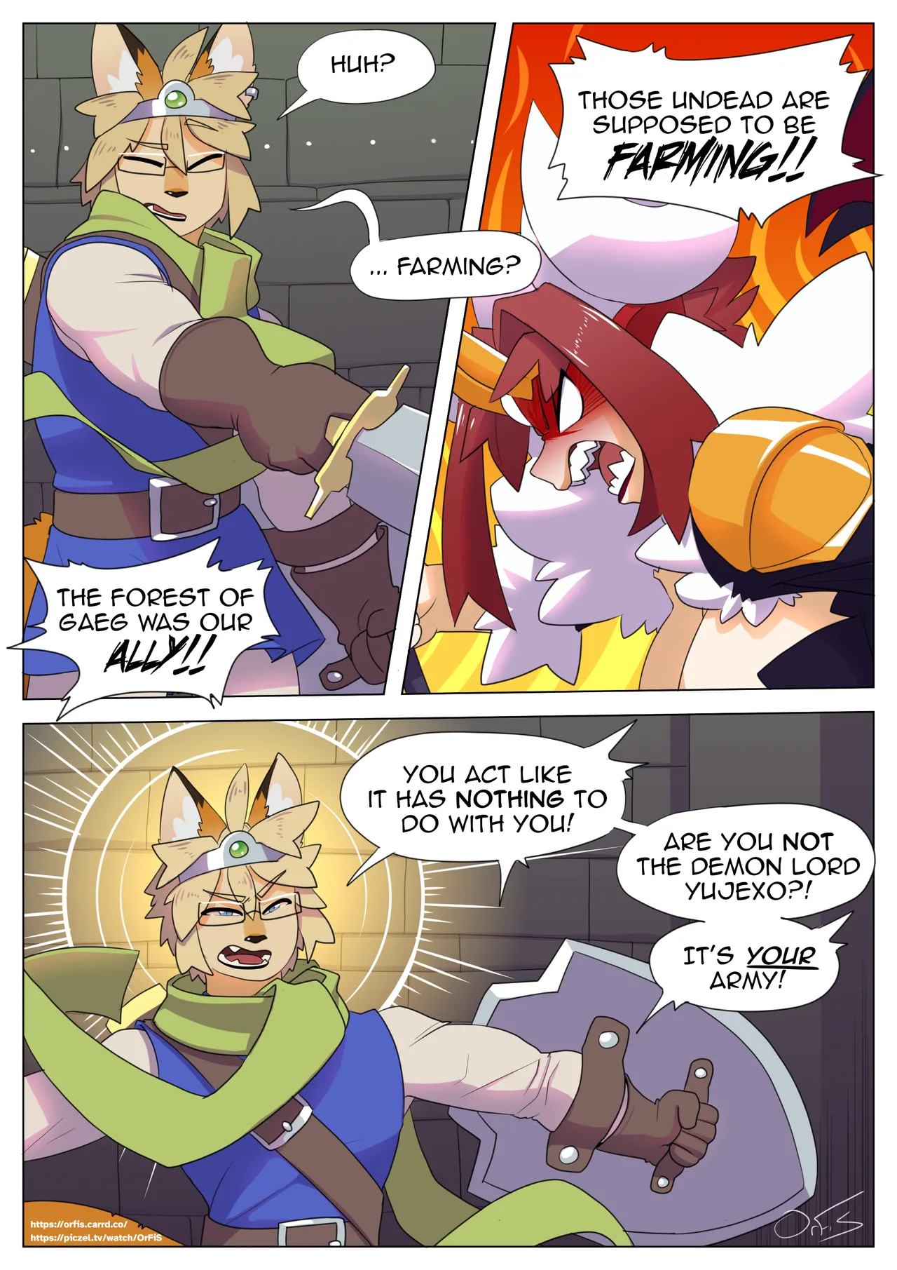 Confrontation with the Demon Lord page 3 full