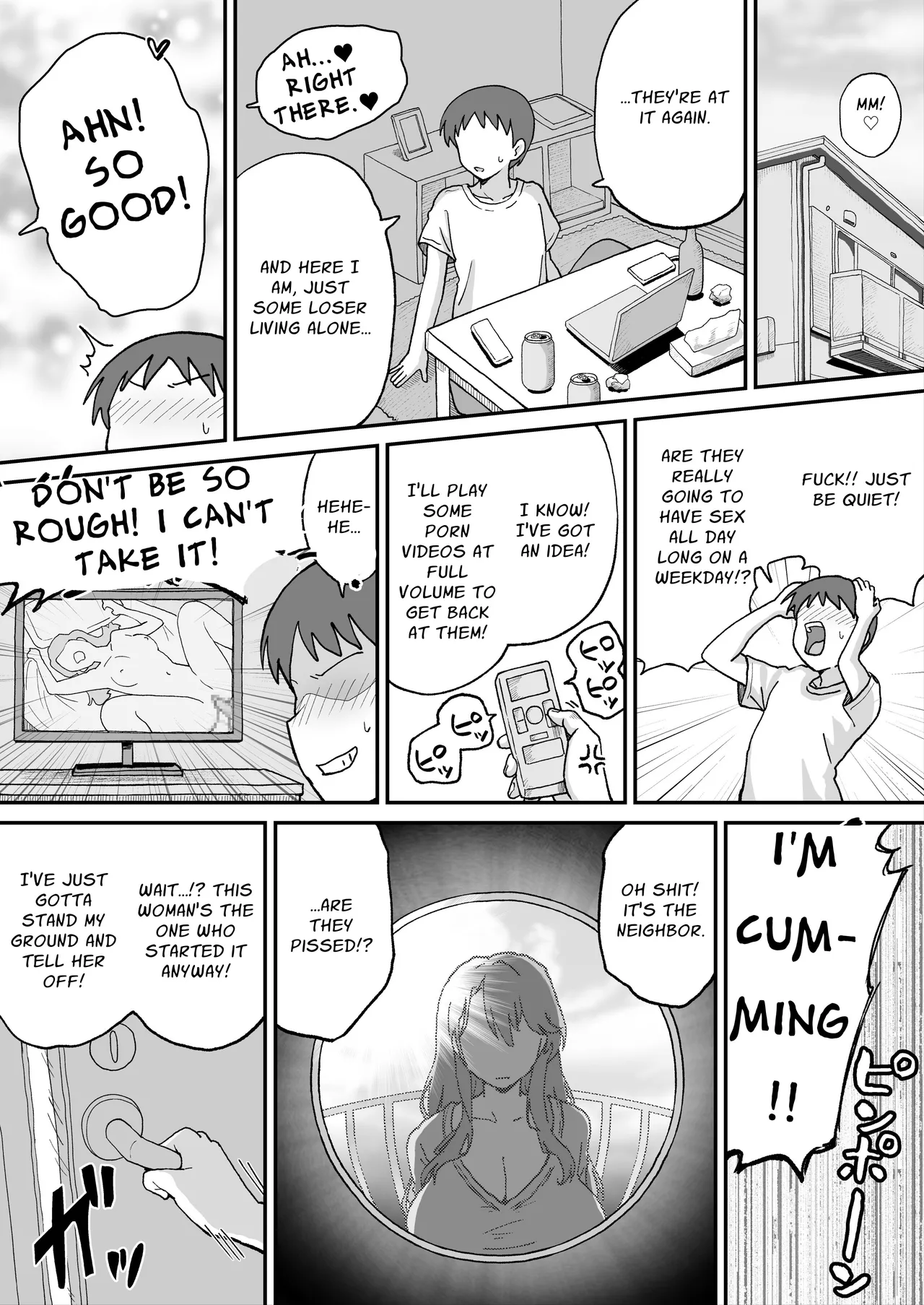 Caught Masturbating, the Frustrated Gal Wife In Heat page 3 full