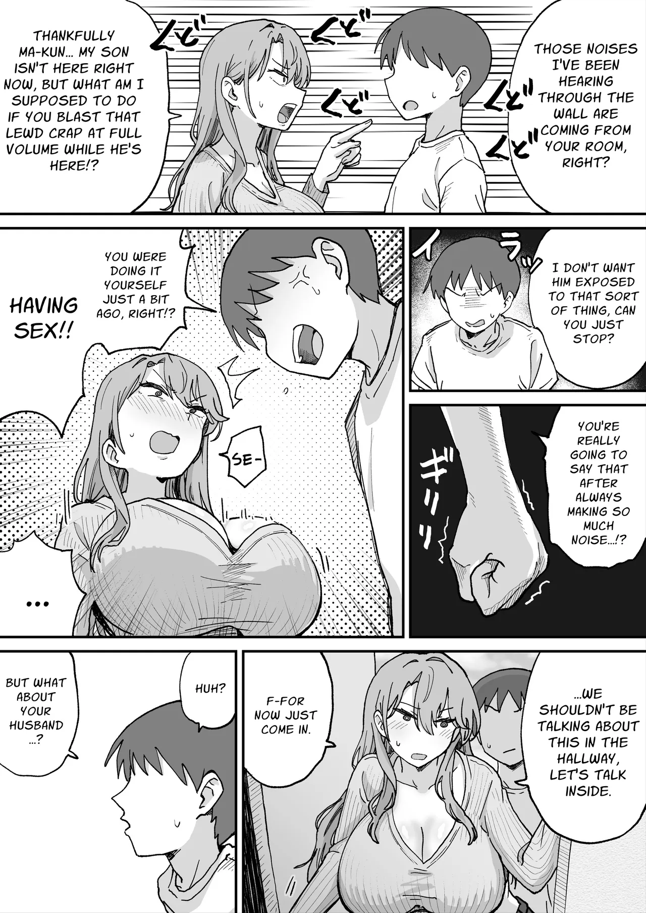 Caught Masturbating, the Frustrated Gal Wife In Heat page 5 full