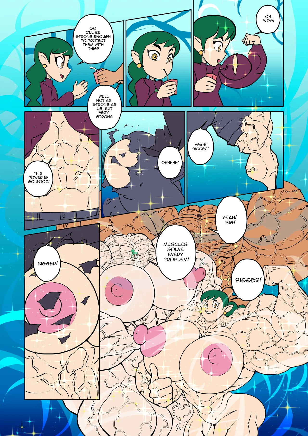 Titan rising blood page 8 full