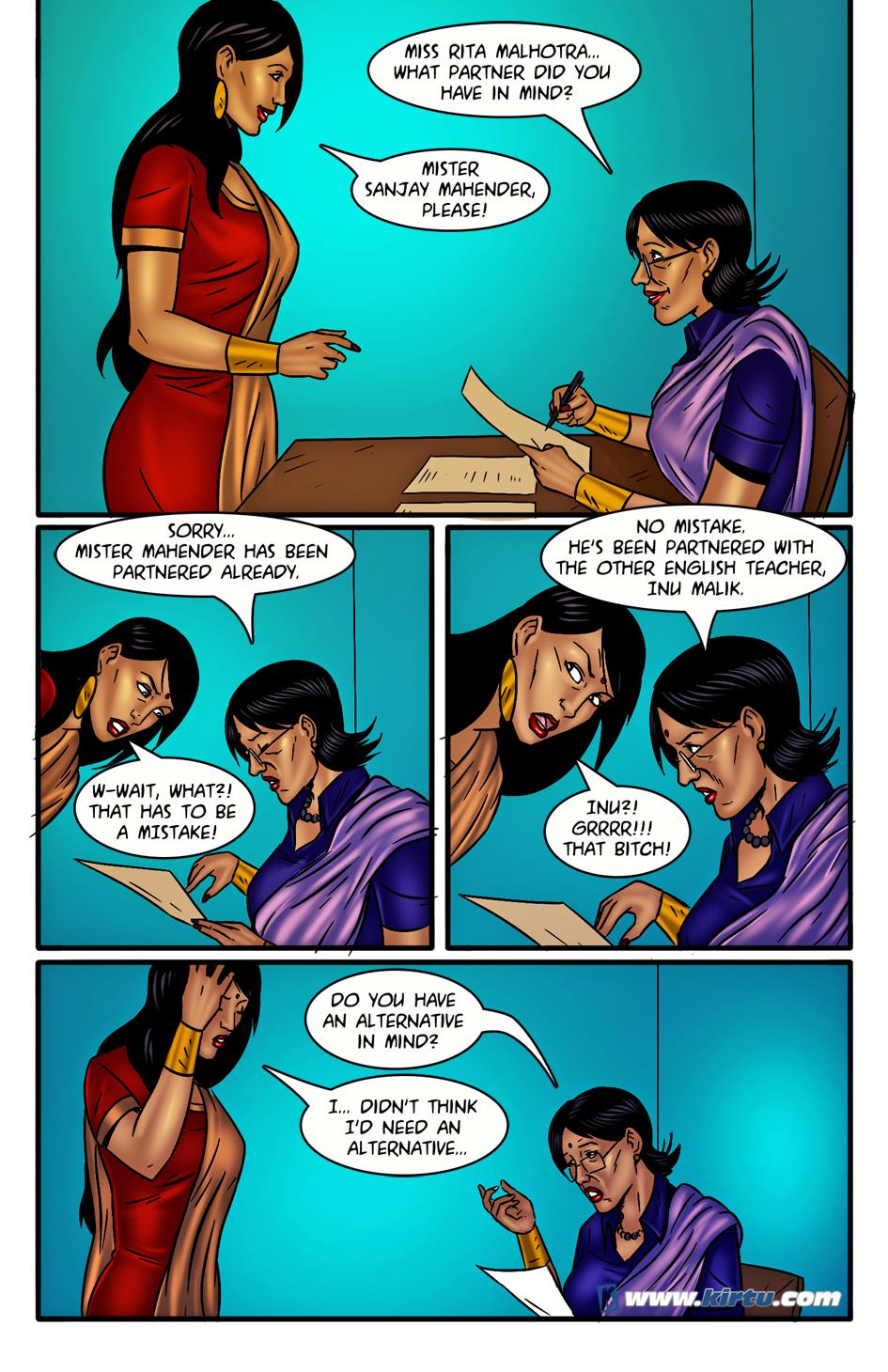 Miss Rita - Chapter 13 - The school ball promises to be a ball for one set of balls! page 4 full