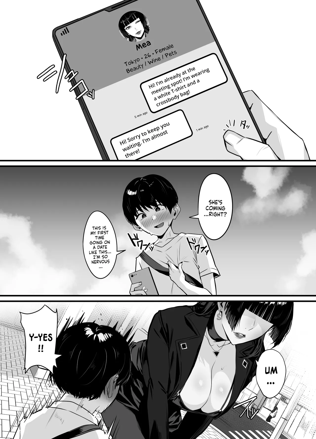 Matching Shita Toshiue Onee-san ni Oshioki Sareru Hanashi | How I Got Punished by the Older Woman I Matched With page 2 full