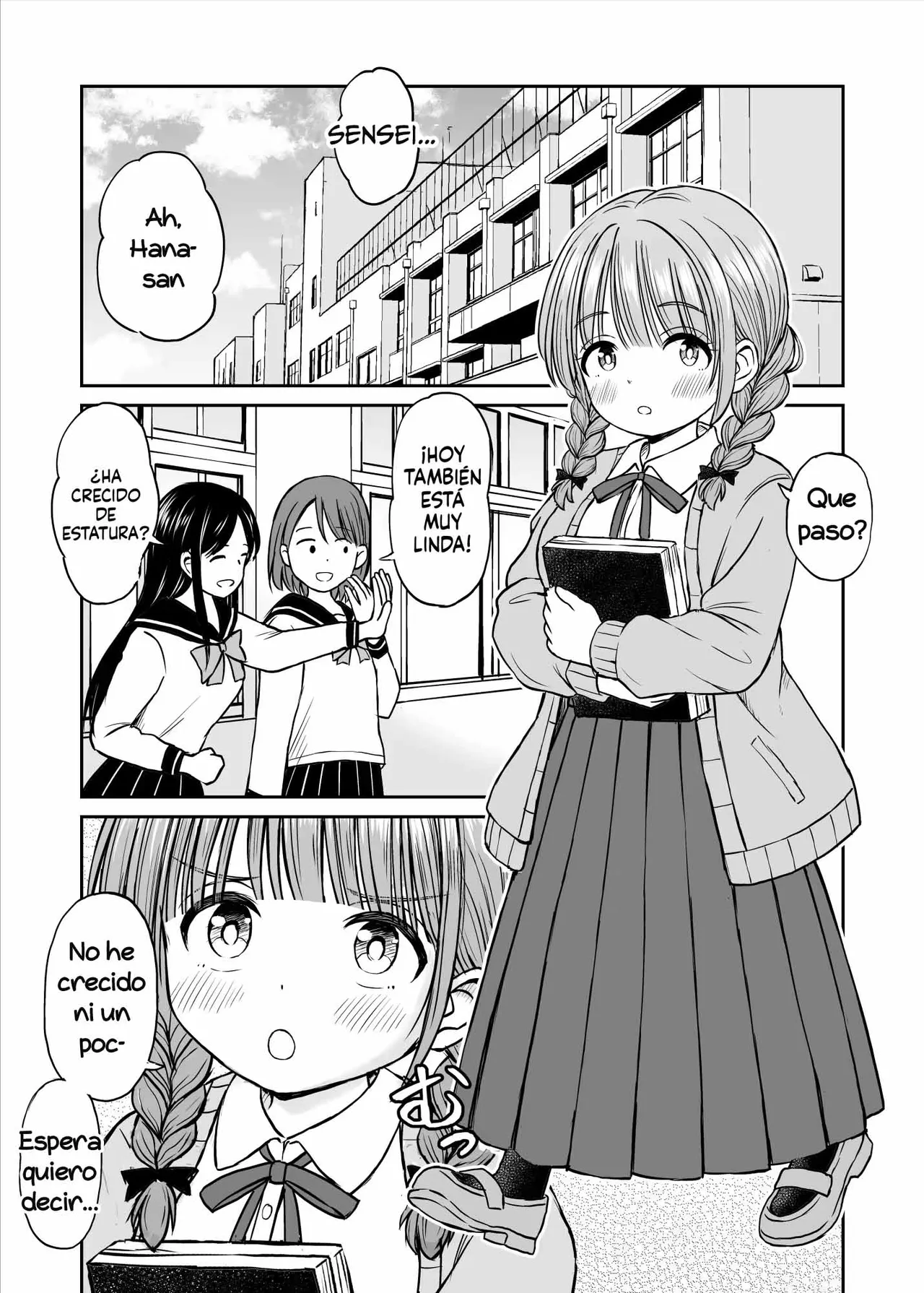 Anmari Sensei o Ijimenaide Kudasai… ~Dougan de Kyonyuu de Yasashii Hanasaki Sensei no Kokoro ga Kowareta Hi~ | El día que el corazon de la dulce Profesora Hanasaki fue corrompido page 3 full