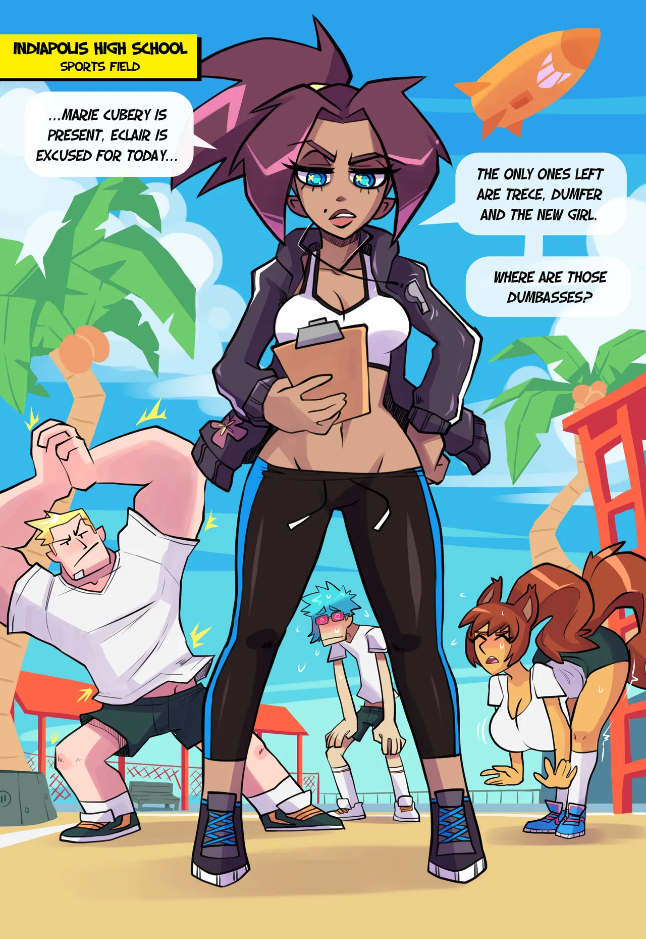 Skarp World - Chapter 3: Carrot Girl page 2 full