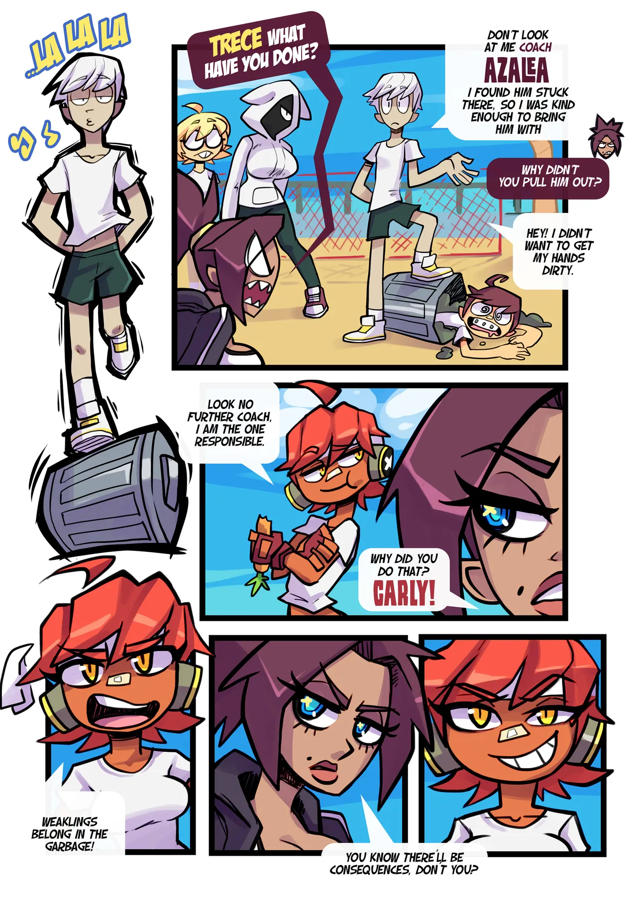 Skarp World - Chapter 3: Carrot Girl page 3 full