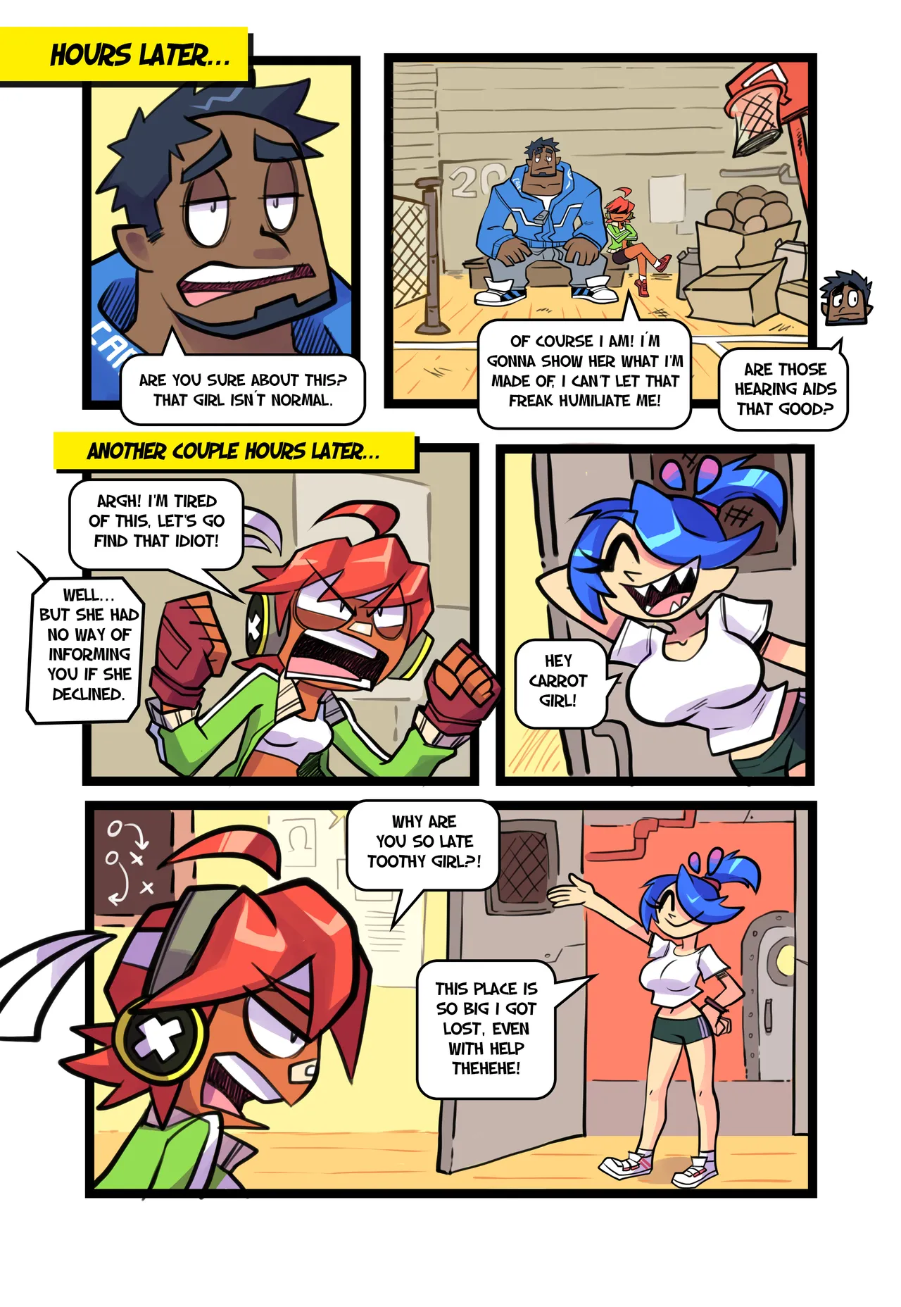 Skarp World - Chapter 3: Carrot Girl page 8 full