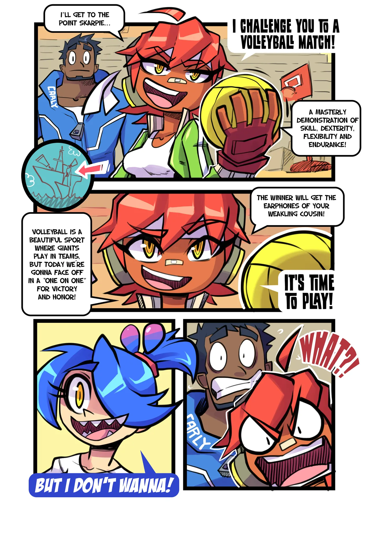 Skarp World - Chapter 3: Carrot Girl page 9 full