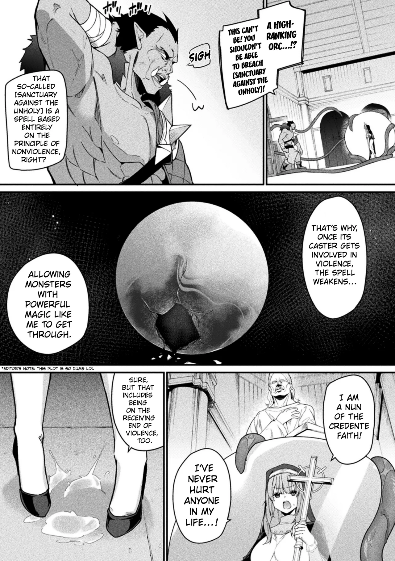The Tale of Conquering The Nun Who Specializes Entirely in Defense Chapter 2 page 5 full