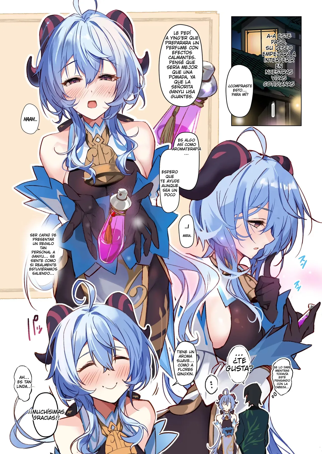 Musaboriaitai Ganyu-sama ~Honnou to Kemono no Mezame~ | Let Us Indulge in Each Other, Ganyu-sama! ~Awakening of the Bestial Instinct~ page 9 full