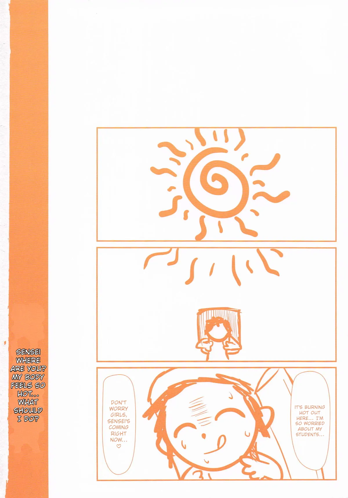 Sensei~ Karada ga Atsukute... Dou shitara Ii no | Sensei~ It's Getting So Hot... What Should We Do? page 2 full