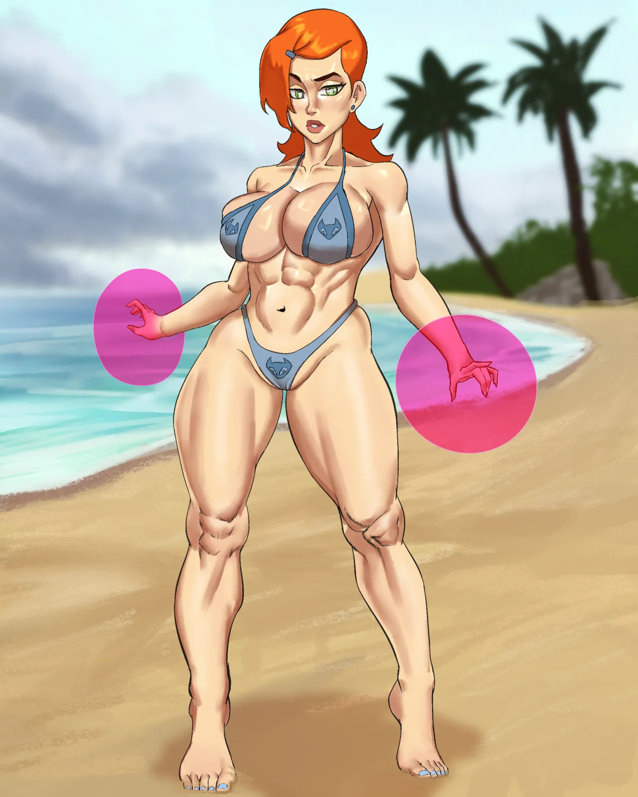 Gwen at the Beach page 2 full