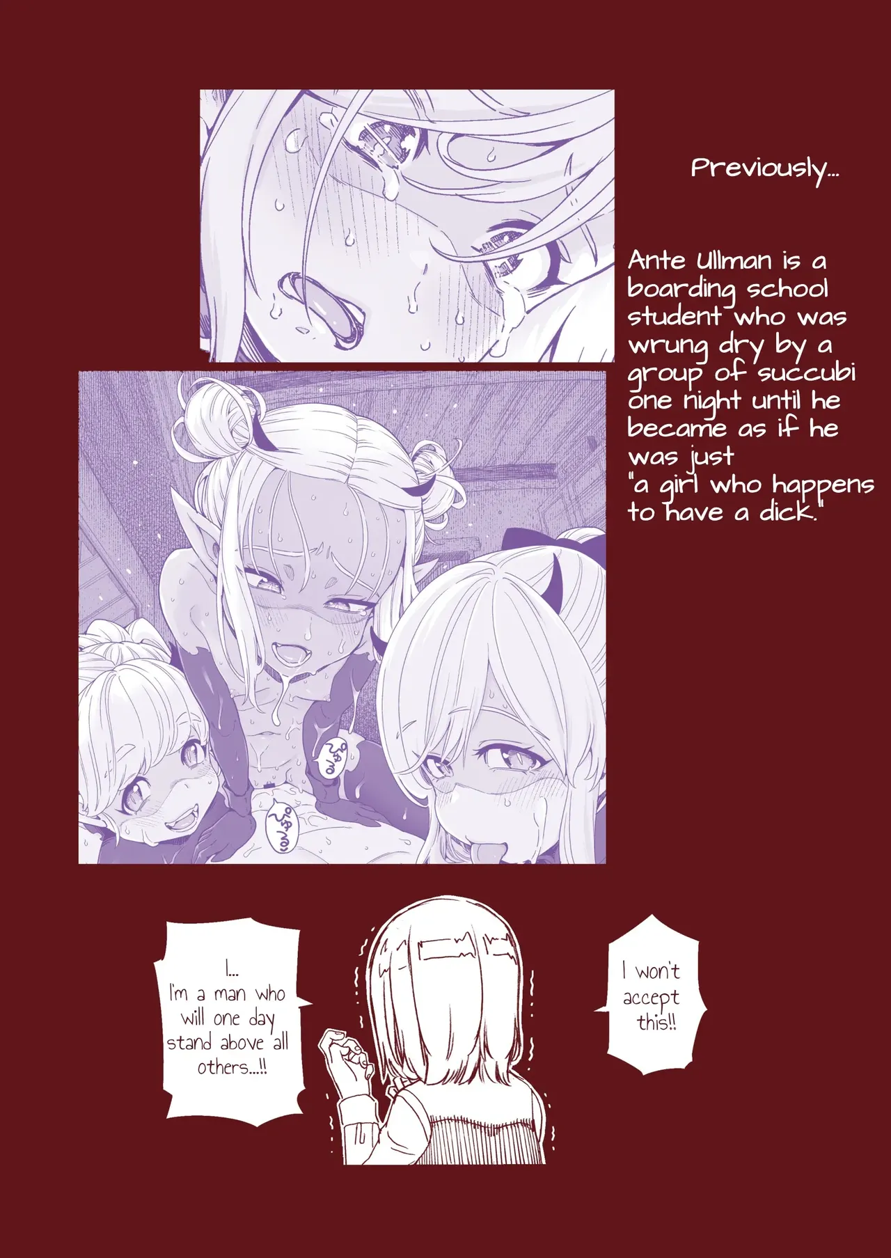 Ochinchin Tsuiteru Dake No Onnanoko | A Girl ~Who Just Happens To Have A Penis~ page 2 full