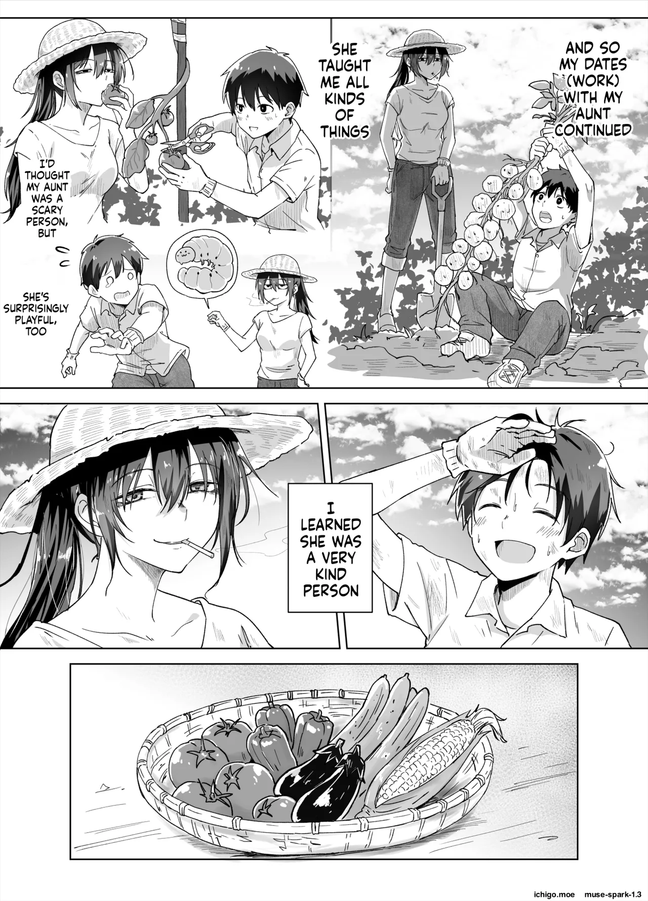Boku to Oba no Natsuyasumi page 6 full
