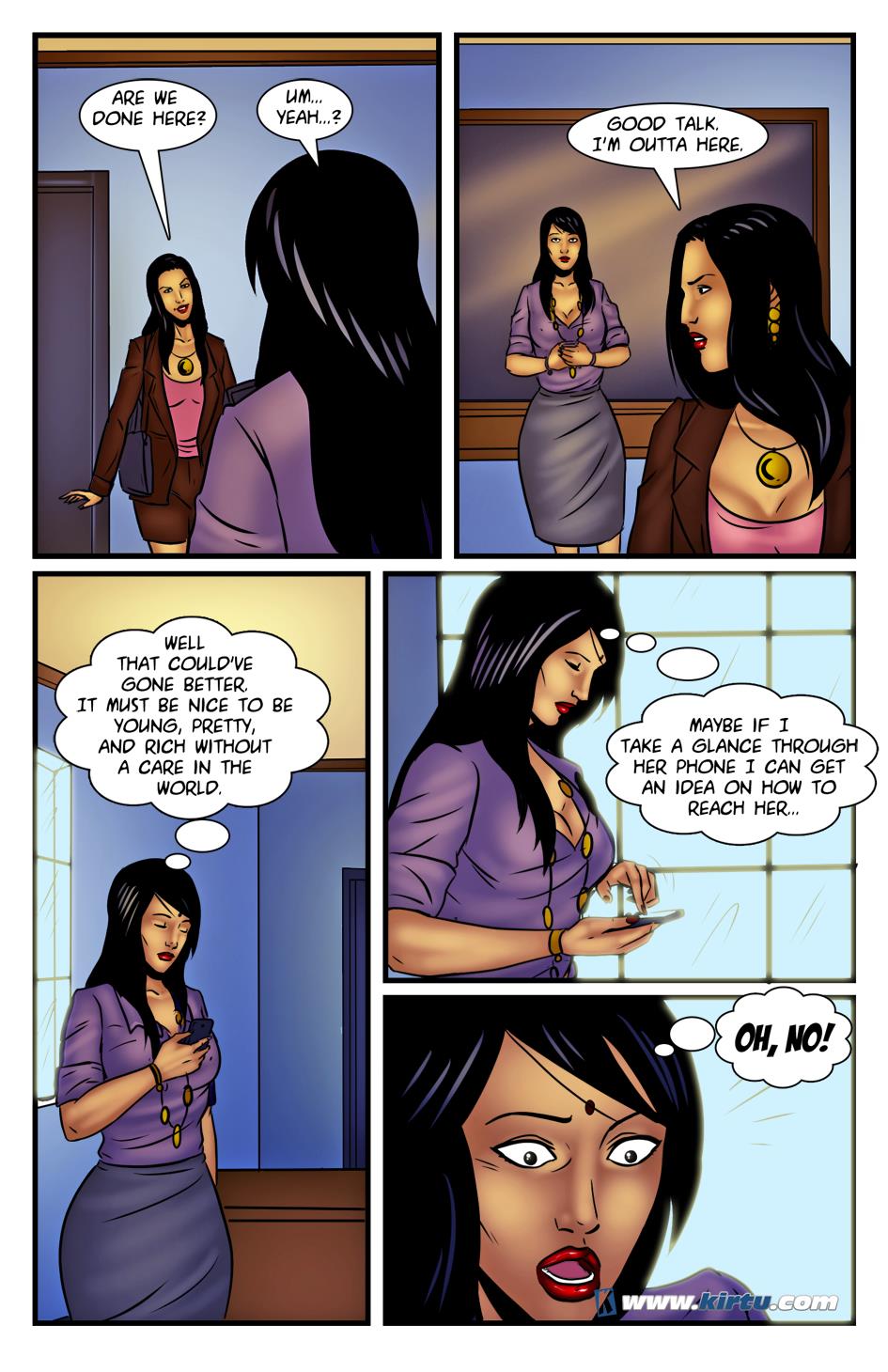 Miss Rita - Chapter 17 - Rukma the rich bitch always gets her way! page 4 full