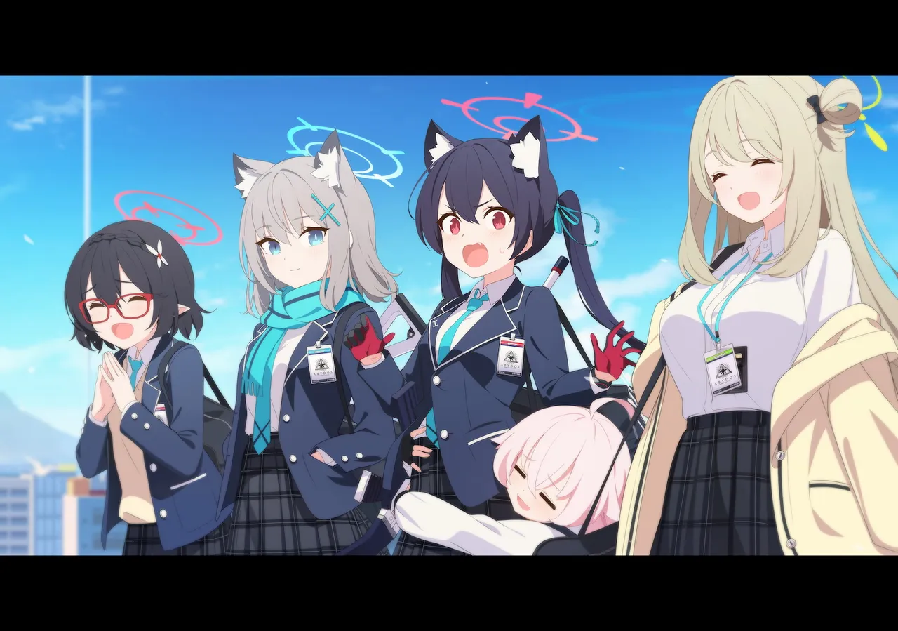 Main Story Prologue CG /【碧蓝档案】主线 序章 CG page 1 full