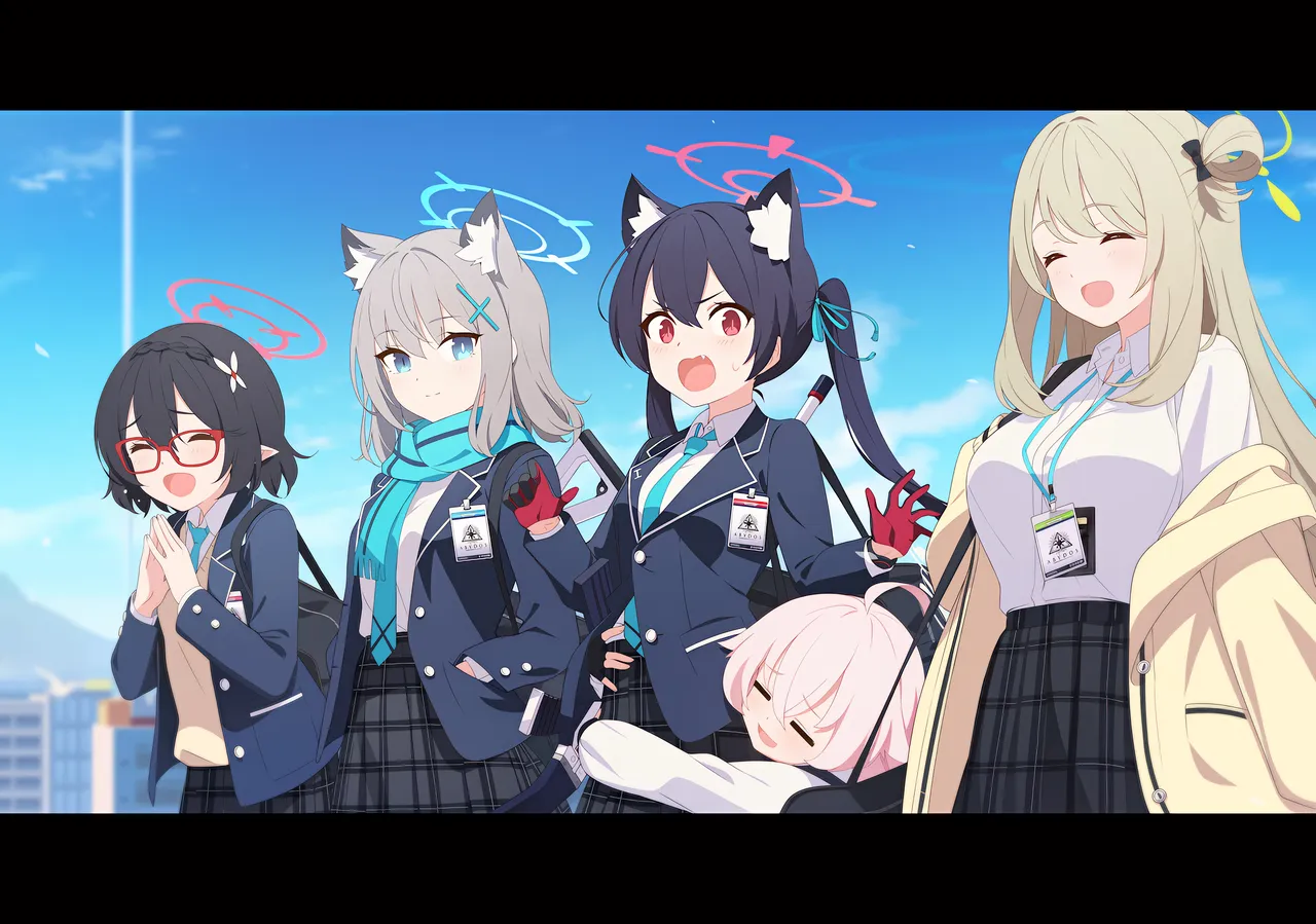 Main Story HD CG /【碧蓝档案】主线剧情 高清版CG page 2 full