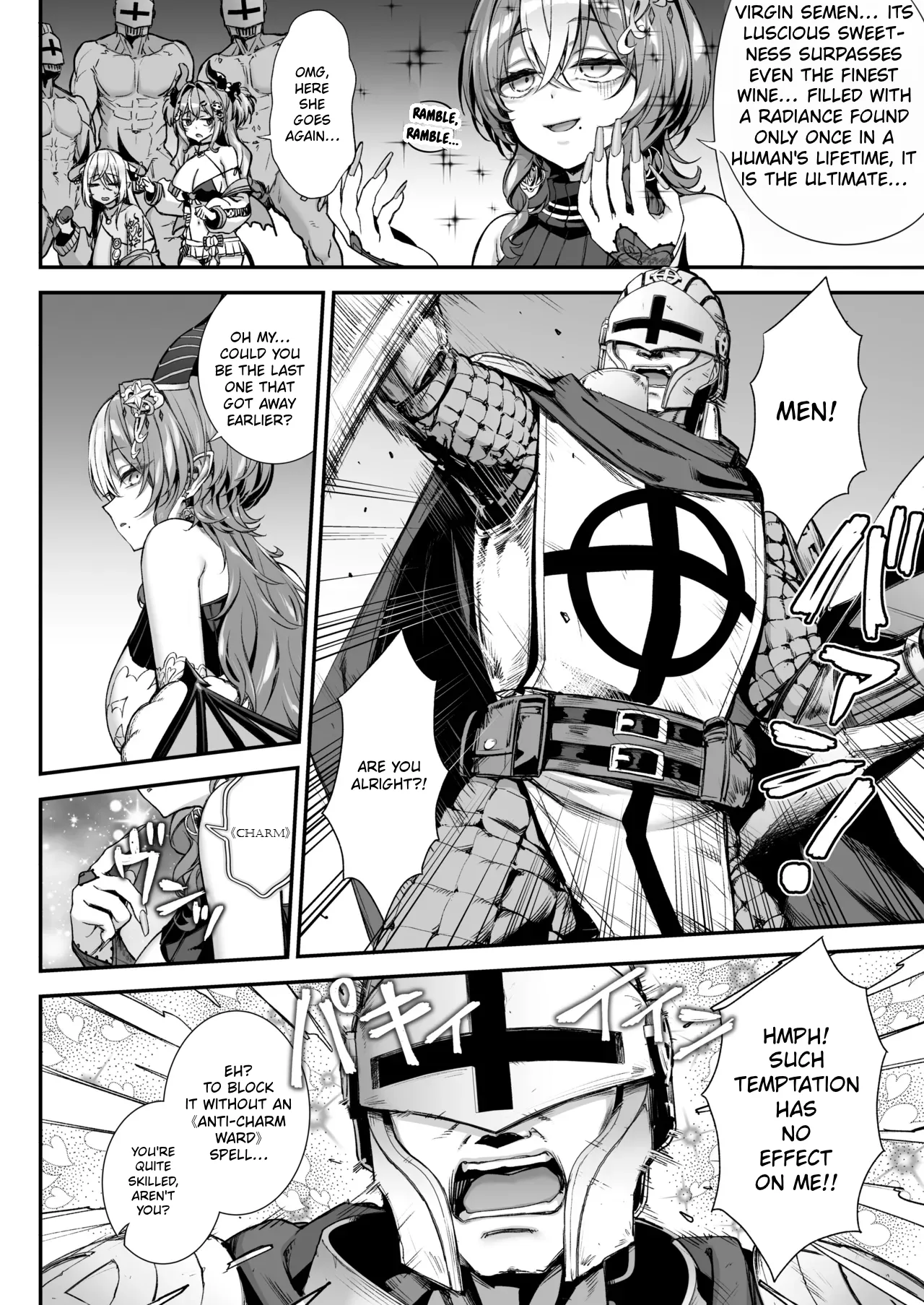Maoujou no Succubus 2 ~VS. Seikishi~ | The Demon King's Succubusses 2 〜VS. Holy Knight〜 page 7 full