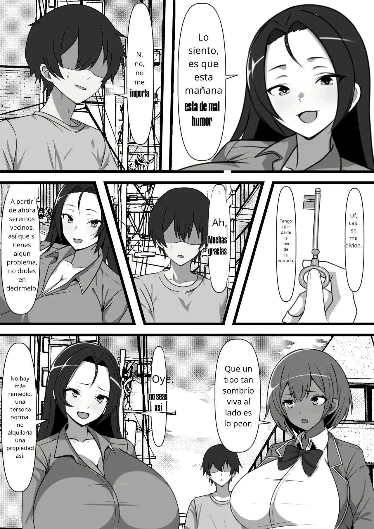 Tsukekae Kazoku ~ Ore ni Hyoui Shita Jibakurei ga Higawari de Koki Sute Niku Benki o Hirottekuru no Da ga...｜Familia Poseída ~ El Espíritu Atado a Mí, Me Sigue Trayendo Esclavas Sexuales para... page 7 full