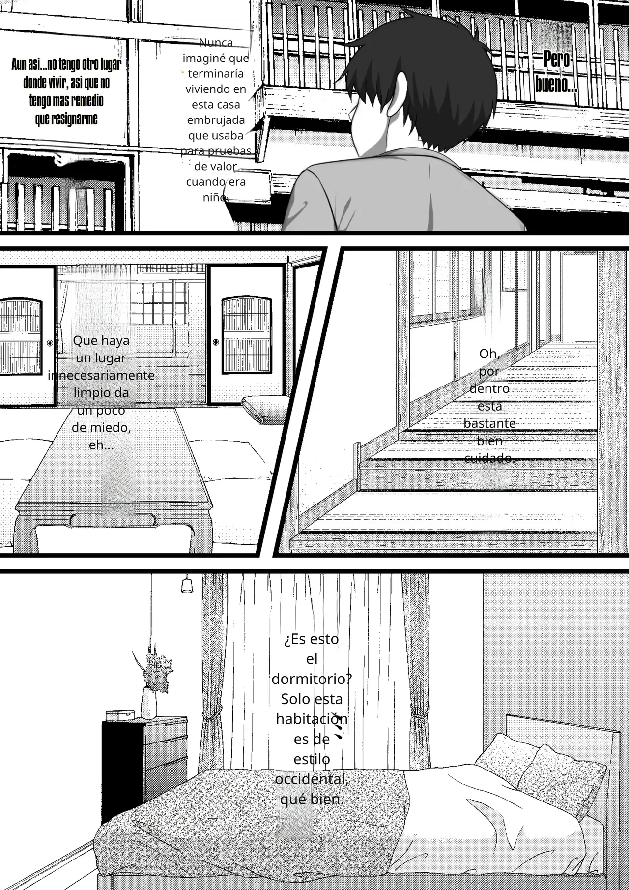 Tsukekae Kazoku ~ Ore ni Hyoui Shita Jibakurei ga Higawari de Koki Sute Niku Benki o Hirottekuru no Da ga...｜Familia Poseída ~ El Espíritu Atado a Mí, Me Sigue Trayendo Esclavas Sexuales para... page 8 full